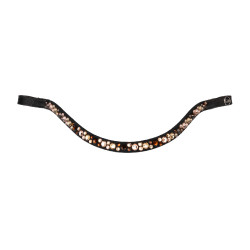 Frontalino CON Strass Modello Spirit Nero / dorato