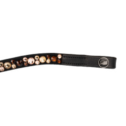 Frontalino CON Strass Modello Spirit Nero / dorato