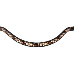 Frontalino CON Strass Modello Spirit Nero / dorato