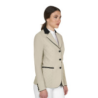 Giacca donna concorso Monogram tre bottoni Tan Oxford Rosa
