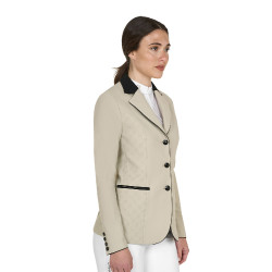Giacca donna concorso Monogram tre bottoni Tan Oxford Rosa