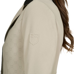 Giacca donna concorso Monogram tre bottoni Tan Oxford Rosa