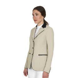 Giacca donna concorso Monogram tre bottoni Tan Oxford Rosa