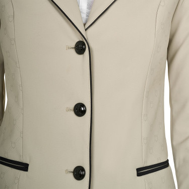 Giacca donna concorso Monogram tre bottoni Tan Oxford Rosa