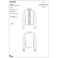 Polo donna concorso a camicia Bianco Polo donna concorso a camicia Bianco