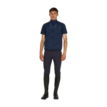 Smanicato uomo linea Foldable Blazer marine Blu marino