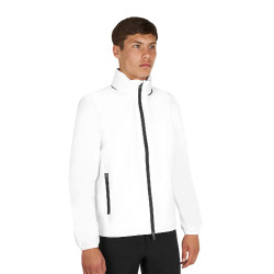 Softshell uomo logo sul dorso Bianco