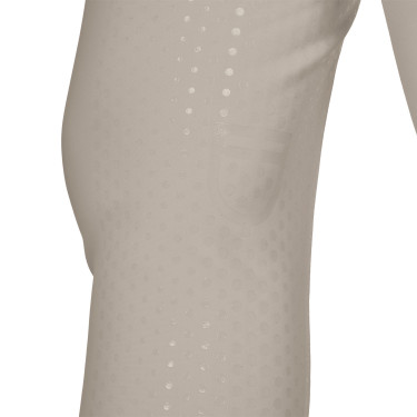 Pantaloni donna full grip a vita alta logo in strass Tan Oxford Rosa