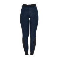 Pantaloni donna in tessuto denim Denim blu