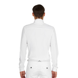 Polo uomo concorso a camicia Bianco