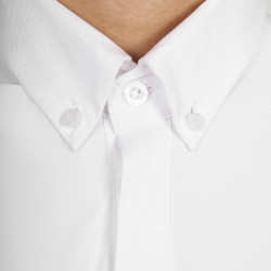 Polo uomo concorso a camicia Bianco