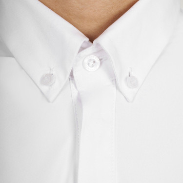 Polo uomo concorso a camicia Bianco