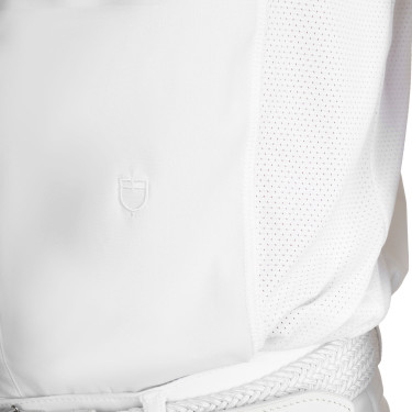 Polo uomo concorso a camicia Bianco