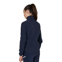 Softshell bambini unisex logo sul dorso Blazer marine Blu marino