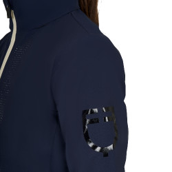 Softshell bambini unisex logo sul dorso Blazer marine Blu marino