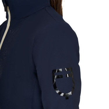 Softshell bambini unisex logo sul dorso Blazer marine Blu marino
