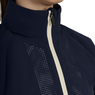 Softshell bambini unisex logo sul dorso Blazer marine Blu marino