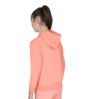 Felpa bambini unisex con cappuccio e zip frontale Blazer marine Blu marino