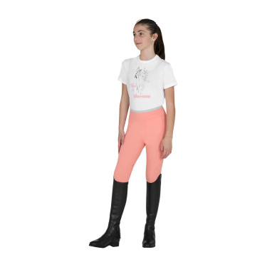 T-shirt bambina Time to Blossom in cotone Bianco