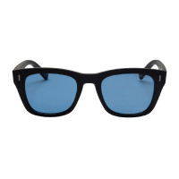 Occhiali da sole sportivi polarizzati modello Solana Nero opaco / blu