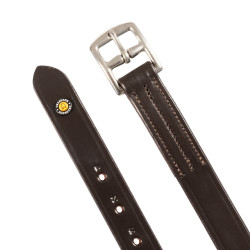 Staffili in pelle Marrone scuro