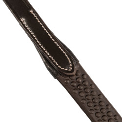 Redini in cuoio con grip gommato Marrone