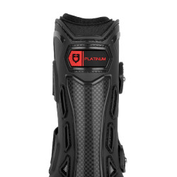 Paratendini in poliuretano e imbottitura in neoprene Nero