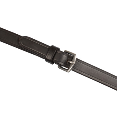 Redini inglese in cuoio con maniglie e fibbie in acciaio inox