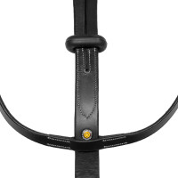 Martingala a collier in cuoio NEW Nero