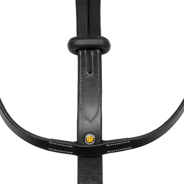 Martingala a collier in cuoio NEW Nero