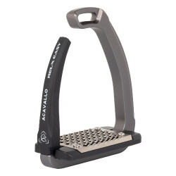 Staffe Rel-X Easy shaped arm Titanio Grigio