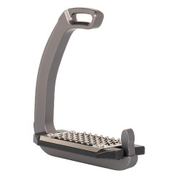 Staffe Rel-X Easy shaped arm Titanio Grigio