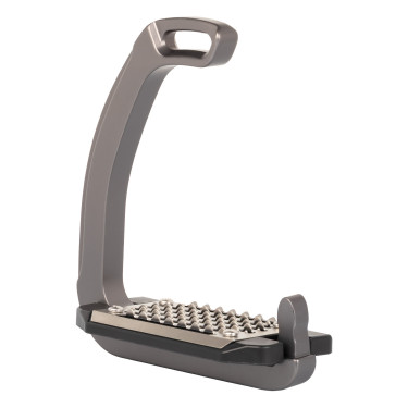 Staffe Rel-X Easy shaped arm Titanio Grigio