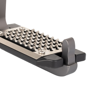 Staffe Rel-X Easy shaped arm Titanio Grigio