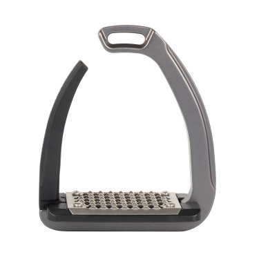 Staffe Rel-X Easy shaped arm Titanio Grigio