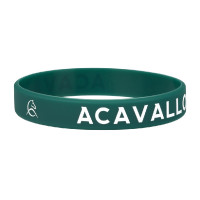 Bracciale IN Silicone Acavallo Verde