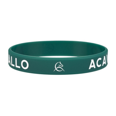 Bracciale IN Silicone Acavallo Verde Bracciale IN Silicone Acavallo Verde