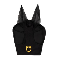 Maschera antimosche in elastan senza rete occhi Nero Maschera antimosche in elastan senza rete occhi Nero