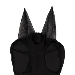 Maschera antimosche in elastan senza rete occhi Nero Maschera antimosche in elastan senza rete occhi Nero