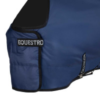 Coperta Nebraska da paddock in tessuto antistrappo 250gr Marina Blu marino