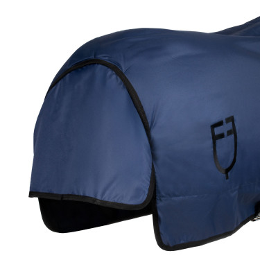 Coperta Nebraska da paddock in tessuto antistrappo 250gr Marina Blu marino
