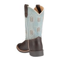Stivali Arrow Western per bambini Marrone / azzurro cielo