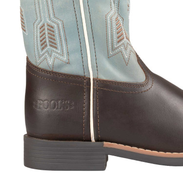 Stivali Arrow Western per bambini Marrone / azzurro cielo