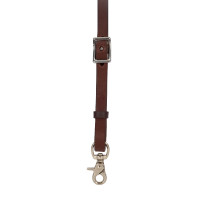 Pettorale western in cuoio Oliato Marrone