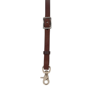 Pettorale western in cuoio Oliato Marrone