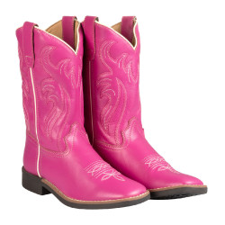 Stivali Ranch western bambina Rosa