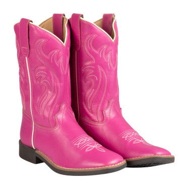 Stivali Ranch western bambina Rosa