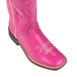Stivali Ranch western bambina Rosa