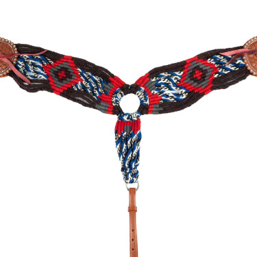 Pettorale Mohair Desert Night Oliato Marrone