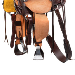 Sella Wade Western Arizona CON Sottopancia Posteriore E Paracoltello Sella Wade Western Arizona CON Sottopancia Posteriore E Paracoltello